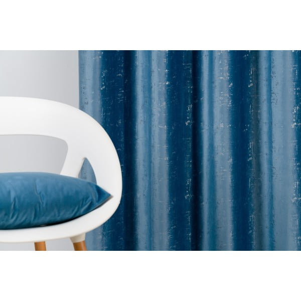 Modra zavesa 140x260 cm Scento – Mendola Fabrics-image-3