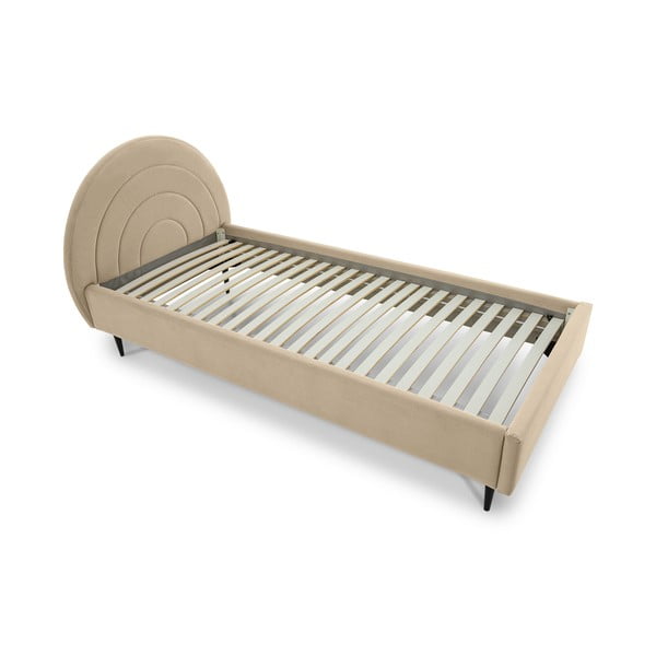 Bež otroška postelja 90x200 cm Rainbow – Scandic-image-1