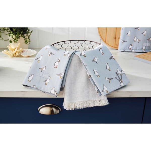 Kuhinjske krpe v kompletu 3 ks 45x65 cm Costal Birds – Cooksmart ®-image-1