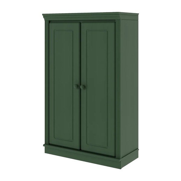 Zelena omarica iz masivnega bora 74x118x35 cm Anita – Støraa-image-2