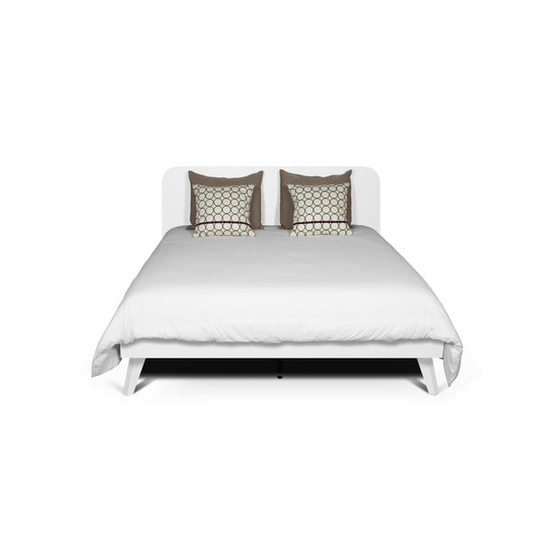 Bela postelja TemaHome Mara, 180 x 200 cm