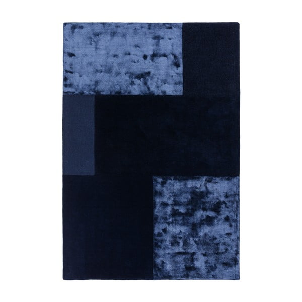 Temno modra preproga Asiatic Carpets Tate Tonal Textures, 200 x 290 cm