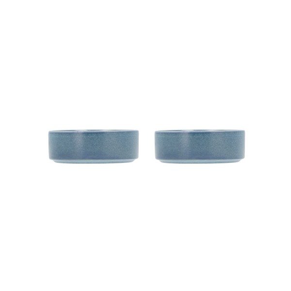 Komplet 2 modrih porcelanastih skled Villa Collection Fjord, ø 10,1 cm-image-1