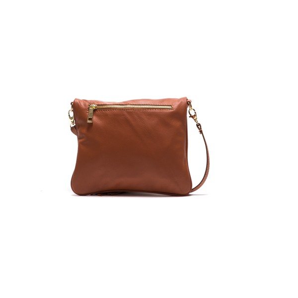 Usnjena torbica Anna Luchini 202 Cognac-image-2