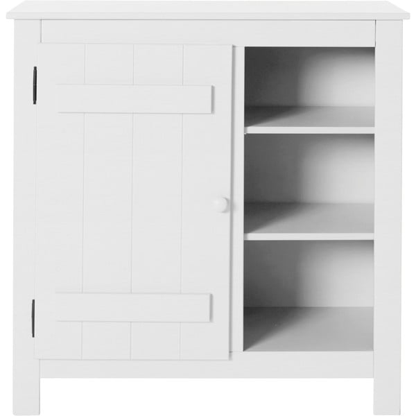 Bela omarica iz masivnega bora 90x90 cm Bertram – Støraa