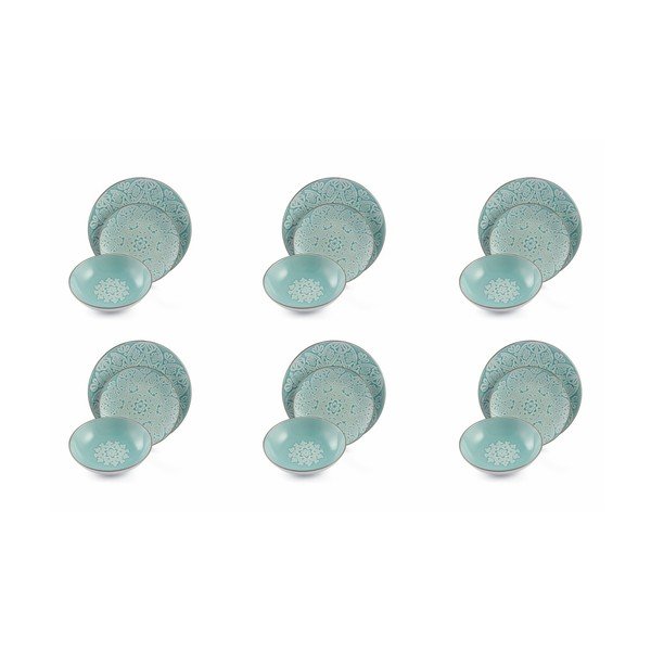 18-delni set posod VDE Tivoli 1996 Baku Turquoise