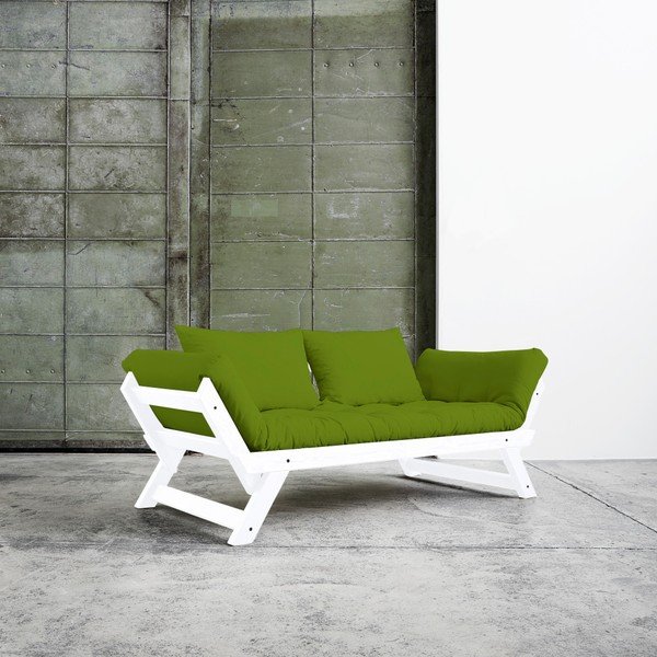Variabilni kavč Karup Bebop White/Lime-image-1
