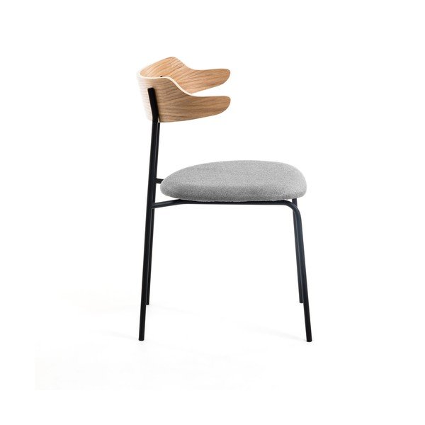 Svetlo siv jedilni stol Kave Home Olympia-image-2