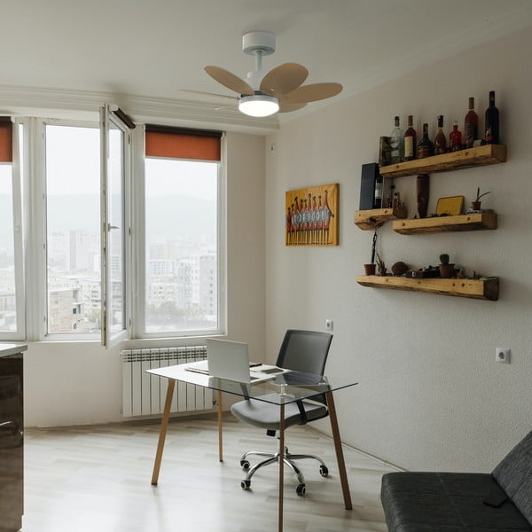 Bela LED stropna svetilka ø 15 cm Rainbow – SULION-image-3