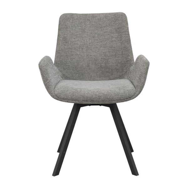 Sivi oblazinjeni jedilni stoli v kompletu 2 ks Norwell – Rowico-image-3