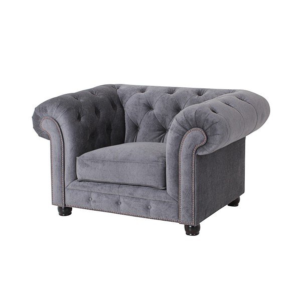 Siv fotelj Max Winzer Orleans Velvet-image-1