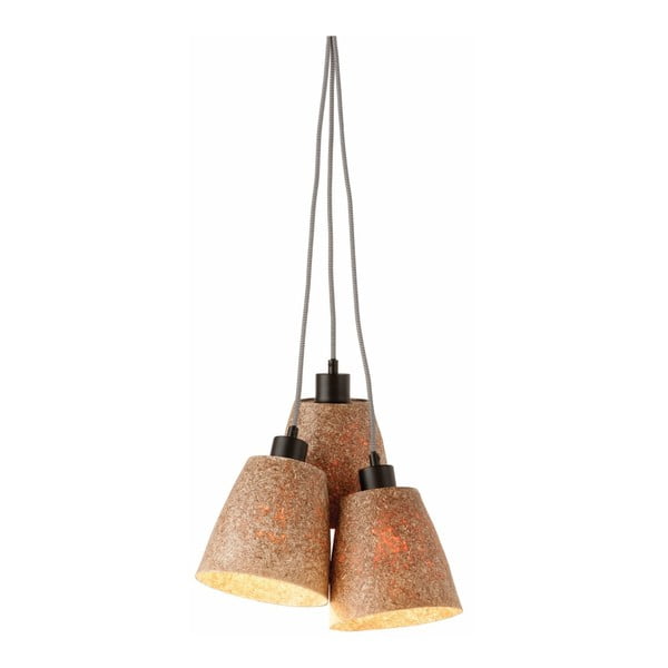 Viseča svetilka iz lesnih sekancev za 3 žarnice Good&Mojo Sequoia