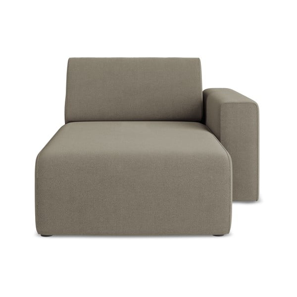 Svetlo rjav modul za sedežno garnituro (desni kot) Kalea – Makamii