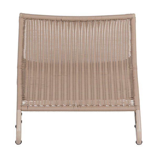 Bež vrtni fotelj iz umetnega ratana West – WOOOD-image-4