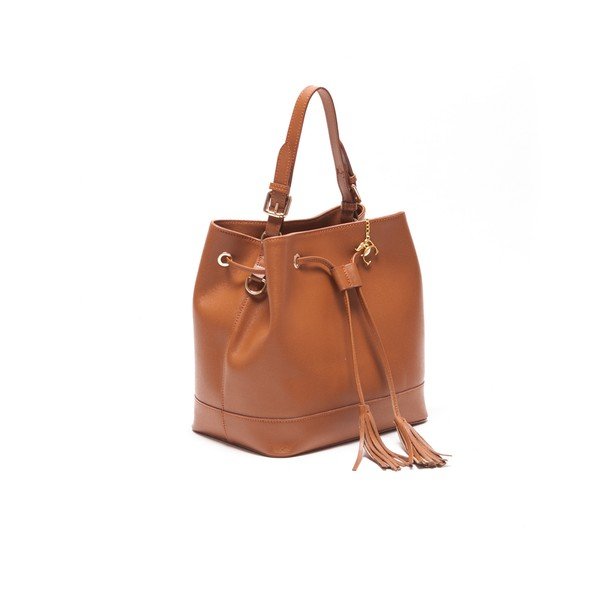 Usnjena torbica Renata Corsi 430 Cognac-image-1