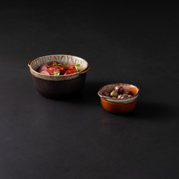 Rjava skledica iz kamenine 550 ml Poterie – Casafina-image-2