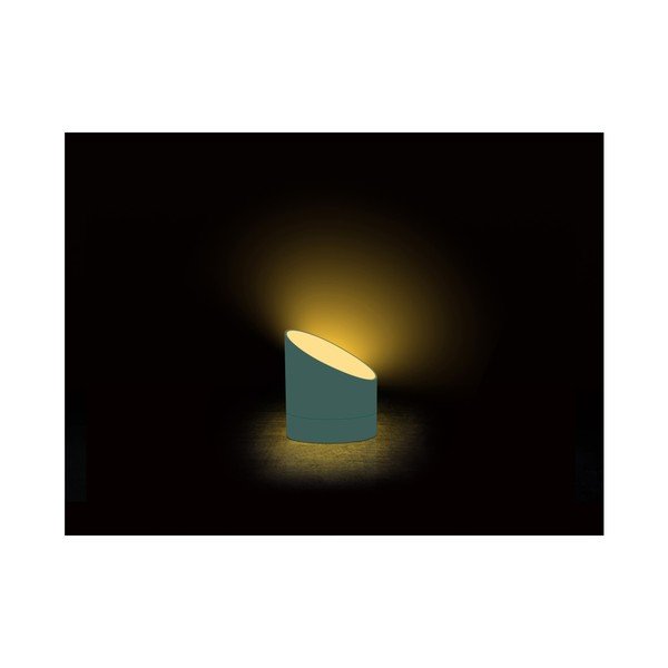 Zelena budilka s prikazovalnikom LED Gingko Edge-image-2