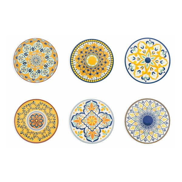 Komplet 6 dekorativnih krožnikov VDE Tivoli 1996 Sicilia