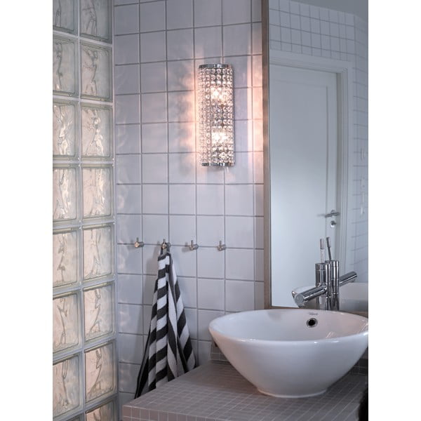 Stenska svetilka v srebrni barvi Lysekil - Markslöjd-image-1