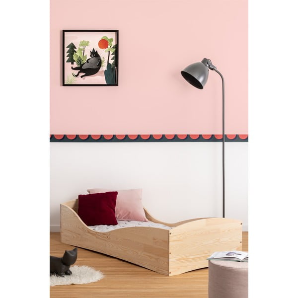 Otroška postelja iz borovega lesa Adeko Pepe Elk, 100 x 180 cm-image-2