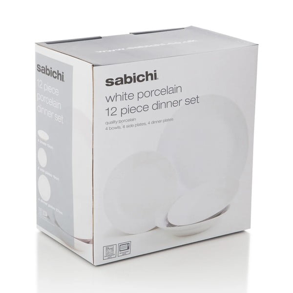 12-delni set porcelanaste posode Sabichi Day to Day-image-3