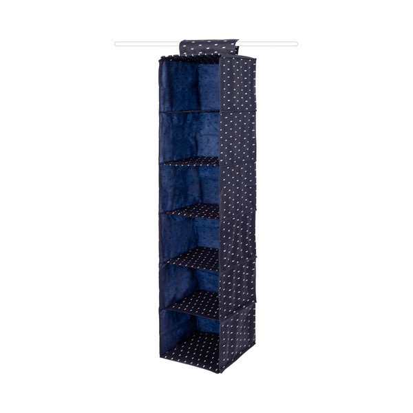 Temno modri viseči organizator s 6 predali Kompaktor Kasuri Range, širine 30 cm-image-2