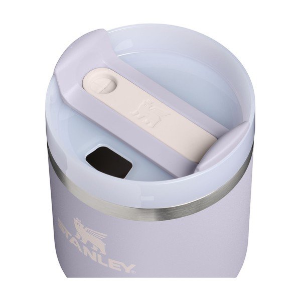 Svetlo vijolična termovka s slamico iz nerjavečega jekla 600 ml Quencher H2.O FlowState™ Tumbler Purple Dust – Stanley-image-1
