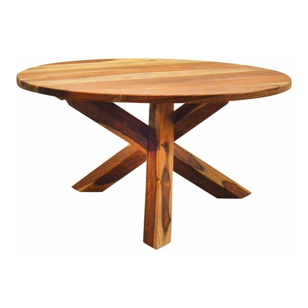 Jedilna miza iz mangovega lesa Støraa Cleveland, Ø 137 cm