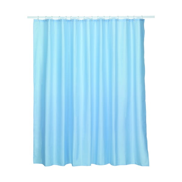 Modra zavesa za prhanje Kela Laguna, 240 x 200 cm