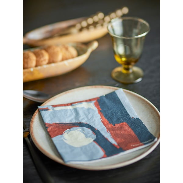 Papirnati prtički v kompletu 20 ks 33x33 cm Arty – Bloomingville-image-1