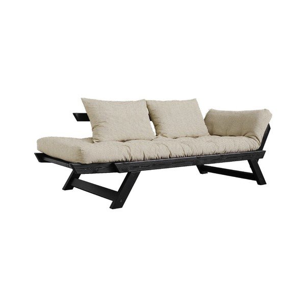 Raztegljiv kavč Karup Design Bebop Black/Linen Beige-image-4