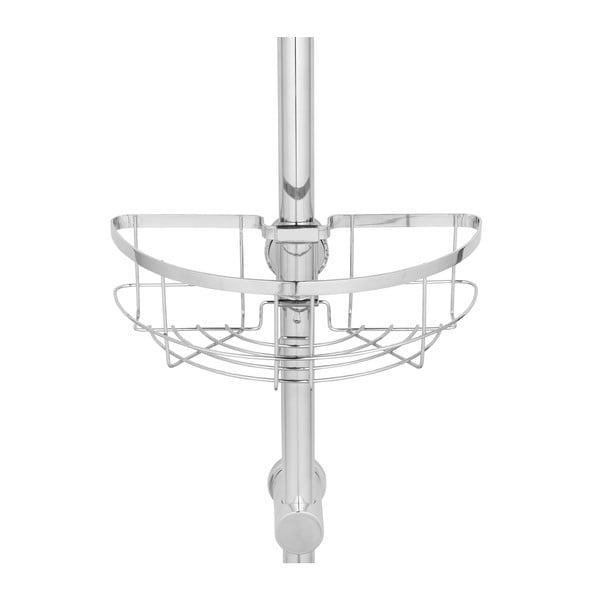 Kopalniška polica iz nerjavečega jekla v srebrni barvi z namestitvijo brez vrtanja Floresta – Wenko-image-3