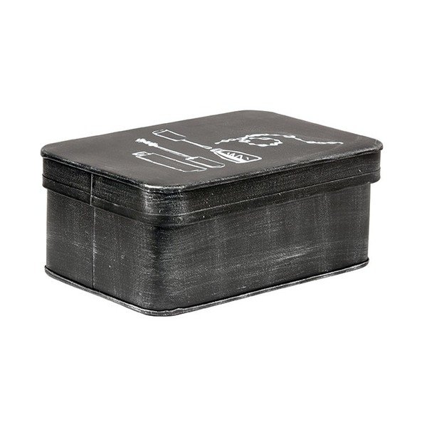 Črna kovinska škatla za kozmetiko LABEL51-image-1