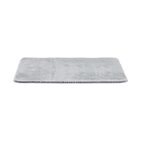 Svetlo siva tekstilna kopalniška preproga 50x80 cm Saravan – Wenko-image-1
