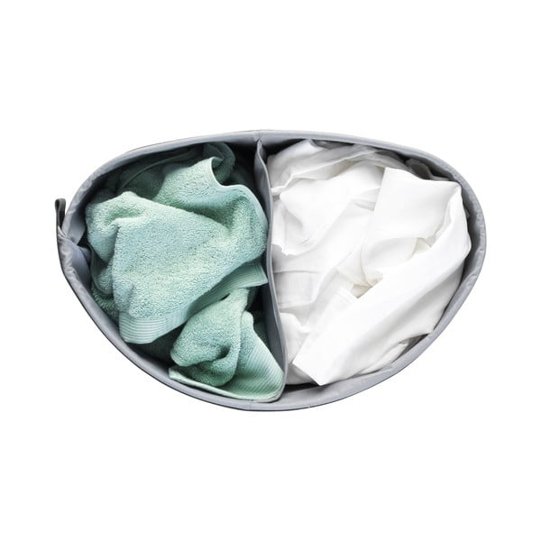 Bel kovinski koš za perilo 55 l Selector – Brabantia-image-2