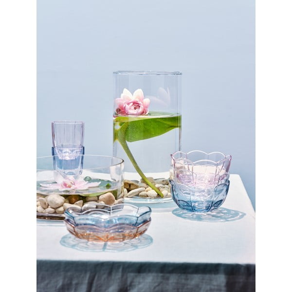 Svetlo roza steklene sklede v kompletu 2 kos ø 13 cm Lily - Holmegaard-image-2