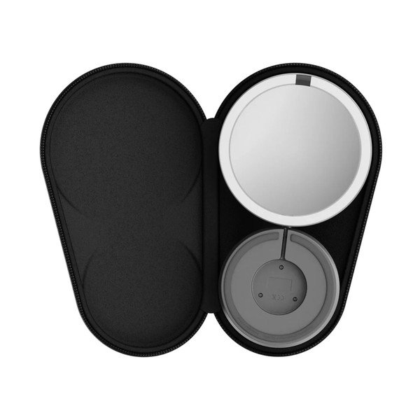 Kozmetično ogledalo z lučjo/povečevalno (10x povečava) ø 12 cm – simplehuman-image-4