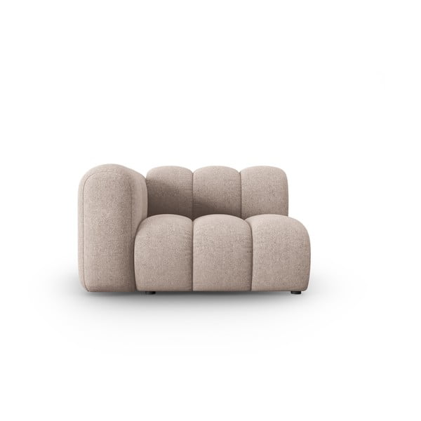 Bež modul za sedežno garnituro (levi kot) Lupine – Micadoni Home