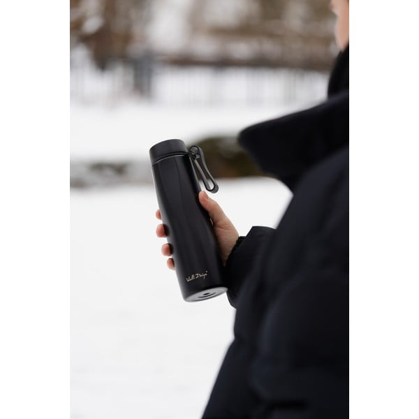 Črna termoska 500 ml Fuori – Vialli Design-image-2