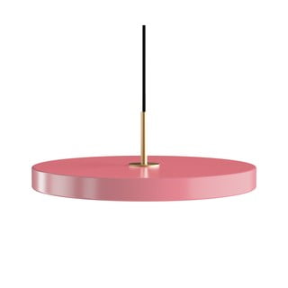 Rožnata LED viseča svetilka s kovinskim senčnikom ø 43 cm Asteria Medium – UMAGE