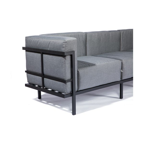 Set vrtnega pohištva Bellisima s trisedežnim kavčem in mizo Loris, ø 60 cm-image-4