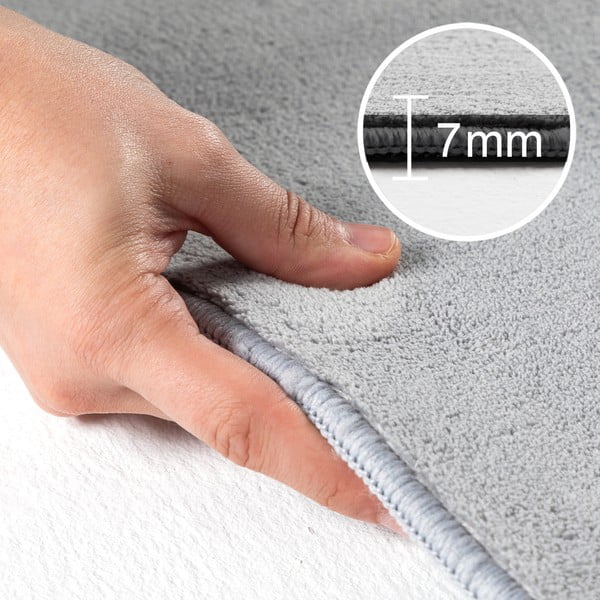 Svetlo siva pralna preproga 60x110 cm Sky – Ayyildiz Carpets-image-2