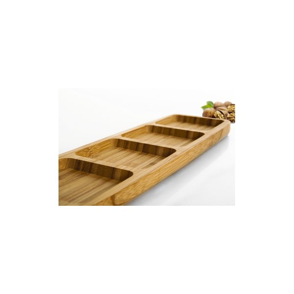 Bambusova servirna skleda Bambum Ganberi, 33 x 10 cm-image-1
