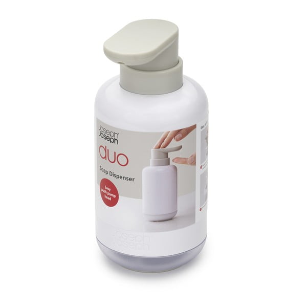Bel plastičen dozirnik za milo 300 ml Duo – Joseph Joseph-image-2