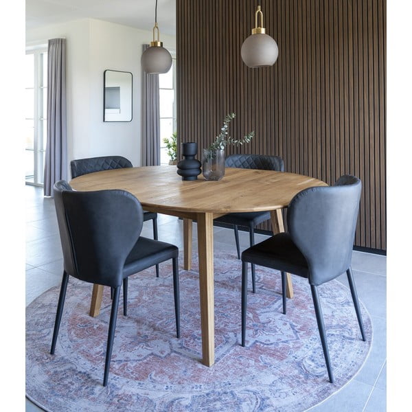 Temno sivi jedilni stoli v kompletu 4 ks Pisa – House Nordic-image-1