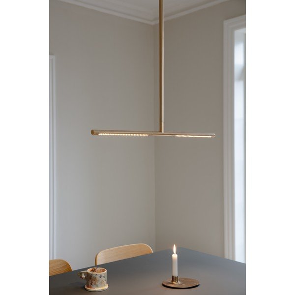 LED stropna svetilka v zlati barvi 74x17 cm Omni – UMAGE-image-2