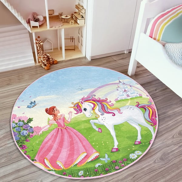 Otroška preproga ø 80 cm Comfort – Mila Home-image-3