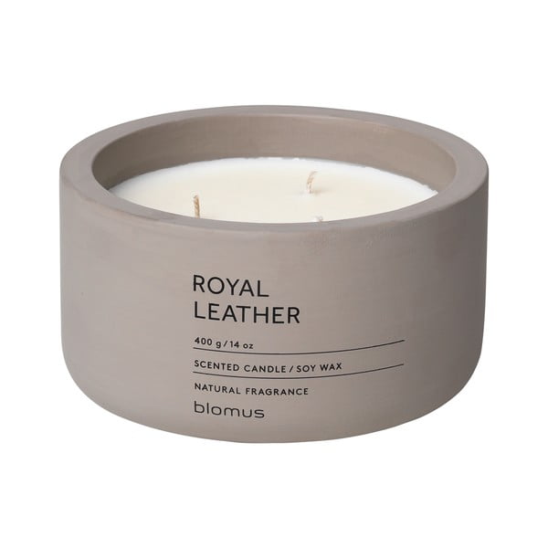 Dišeča sveča iz sojinega voska čas gorenja 25 h Fraga: Royal Leather – Blomus
