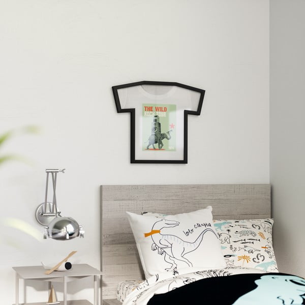 Črn plastičen stenski okvir 50x54,5 cm T-Frame – Umbra-image-2