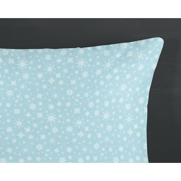 Modra enojna flanelna posteljnina 140x200 cm Seppo – HIP-image-3